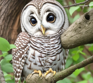 Read more about the article Baby Barred Owl